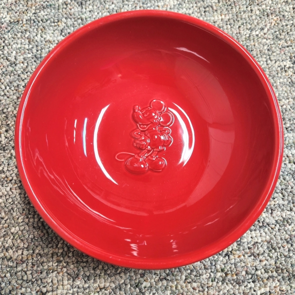 Disney M. Mouse Dinnerware 3D Mickey Mouse Large Ceramic Bowl